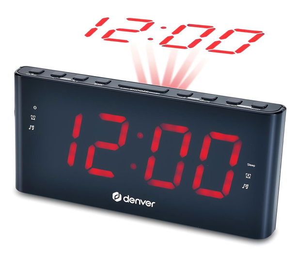 Denver Radiobudzik Denver CPR-710 z projektorem czasu na suficie - 1535086 - zdjęcie 2